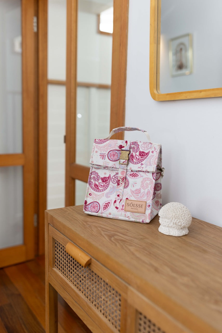 Folded Cooler Satchel - Damsel
