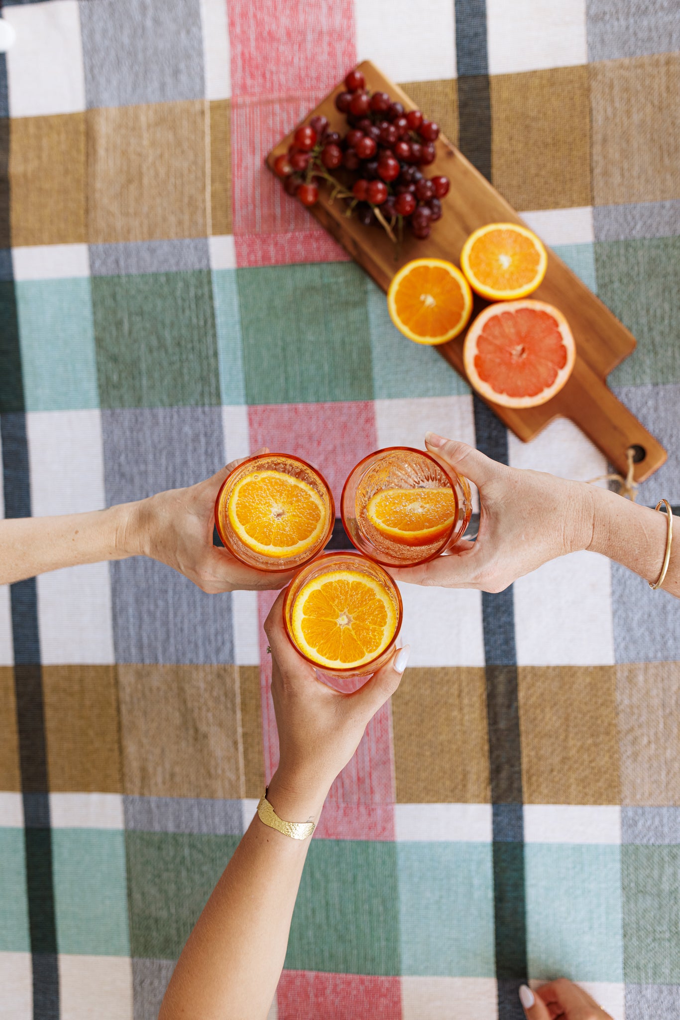 The Sunset Rug - Check