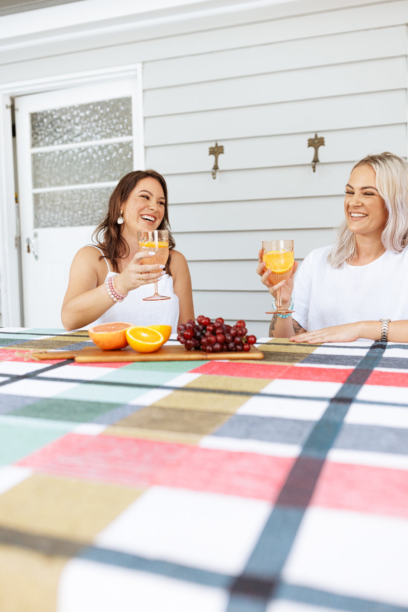 The Sunset Rug - Check