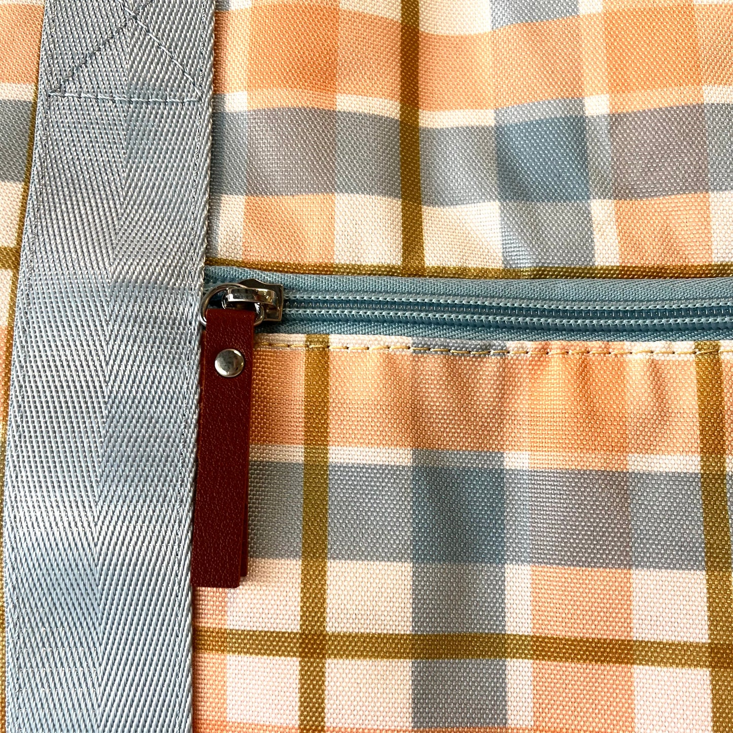 SAMPLE - Port Douglas Check Tote