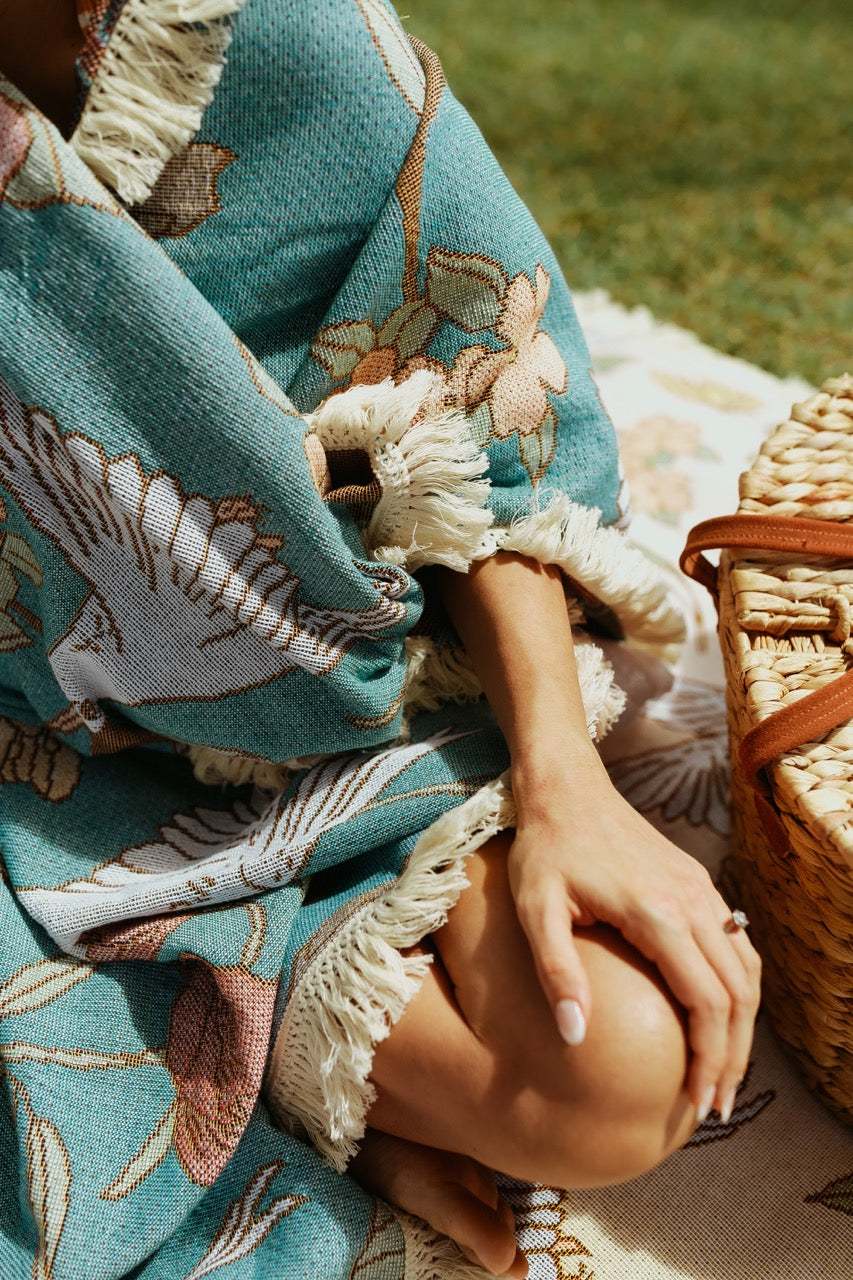 The Sanctuary Rug - Bleu