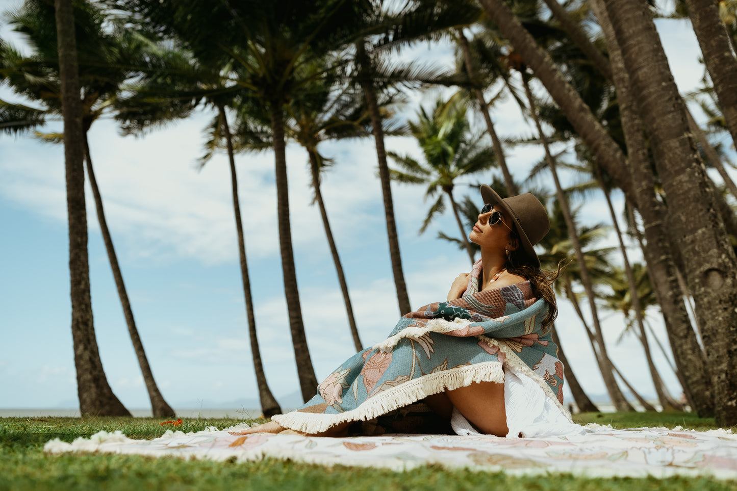 The Sanctuary Rug - Bleu