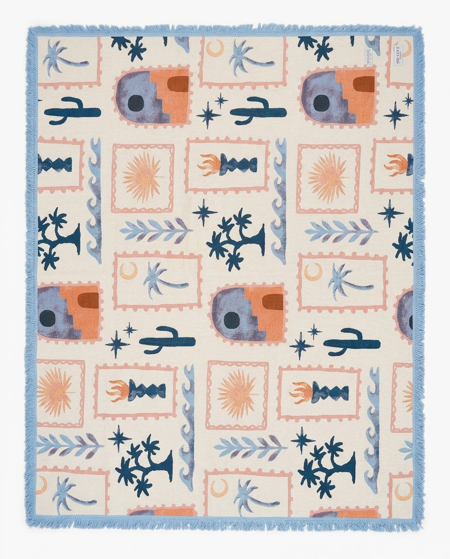 Vespera Luxe Rug (Sky Blue) *LAUNCHING 1/7/26*